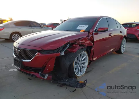 2020 Cadillac Ct5 Luxury z USA, uszkodzony, nr VIN 1G6DW5RK2L0140513